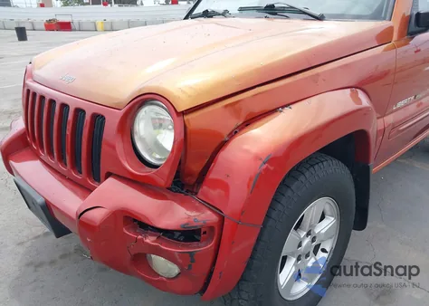 2002 Jeep Liberty Limited Edition из США, поврежденный, VIN 1J4GL58K12W193326
